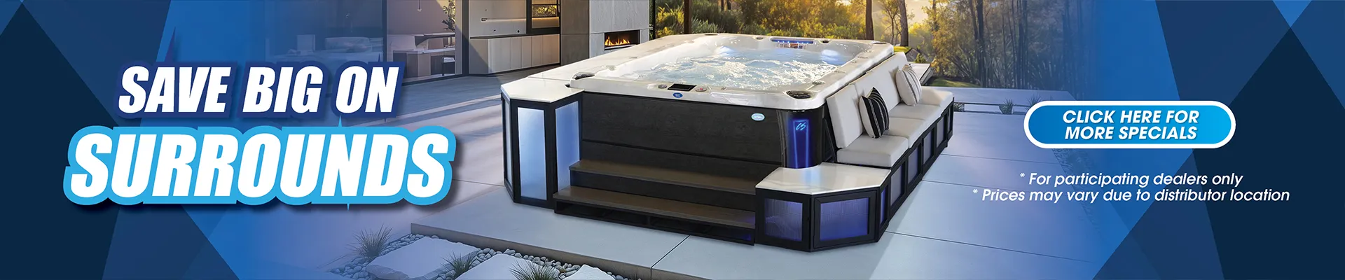 Calspas hot tub being used in a family setting - Good Year
